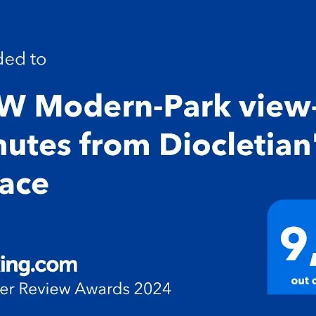 公寓 New Modern-park View-5 Minutes From Diocletian's Palace
